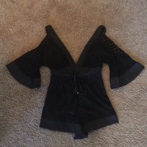 Size small black romper